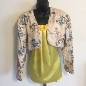 Vintage Jessica Mcklintock Cropped jacket